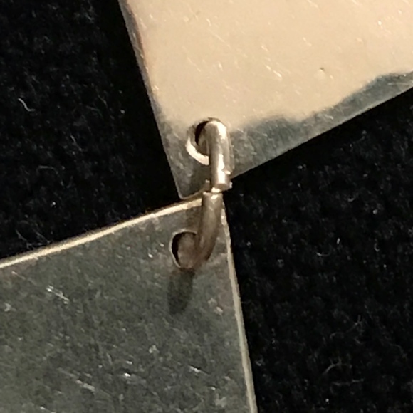 Statement dangle earrings in sterling silver - Picture 5 of 6